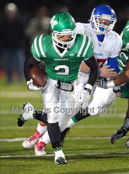 Thumbnail 2 in San Gabriel vs. Monrovia (CIF SS Mid-Valley Division Final) photogallery.