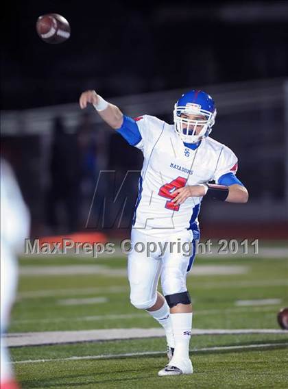 Thumbnail 3 in San Gabriel vs. Monrovia (CIF SS Mid-Valley Division Final) photogallery.