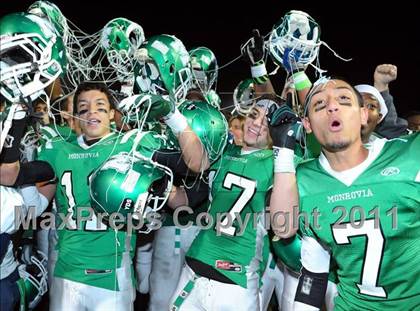 Thumbnail 2 in San Gabriel vs. Monrovia (CIF SS Mid-Valley Division Final) photogallery.