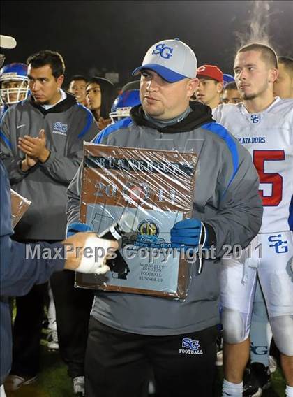 Thumbnail 1 in San Gabriel vs. Monrovia (CIF SS Mid-Valley Division Final) photogallery.
