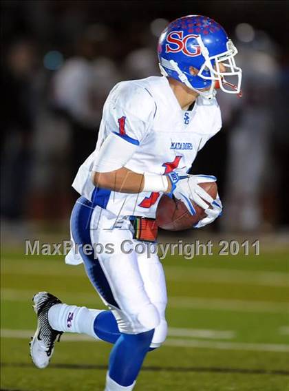 Thumbnail 3 in San Gabriel vs. Monrovia (CIF SS Mid-Valley Division Final) photogallery.