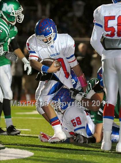 Thumbnail 1 in San Gabriel vs. Monrovia (CIF SS Mid-Valley Division Final) photogallery.