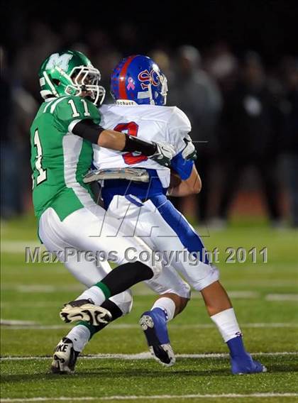 Thumbnail 1 in San Gabriel vs. Monrovia (CIF SS Mid-Valley Division Final) photogallery.