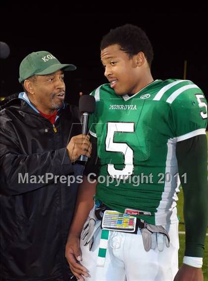 Thumbnail 3 in San Gabriel vs. Monrovia (CIF SS Mid-Valley Division Final) photogallery.
