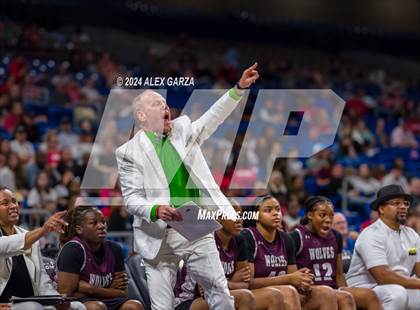 Thumbnail 1 in Liberty vs. Mansfield Timberview (UIL 5A Basketball Final) photogallery.