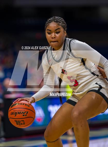 Thumbnail 1 in Liberty vs. Mansfield Timberview (UIL 5A Basketball Final) photogallery.