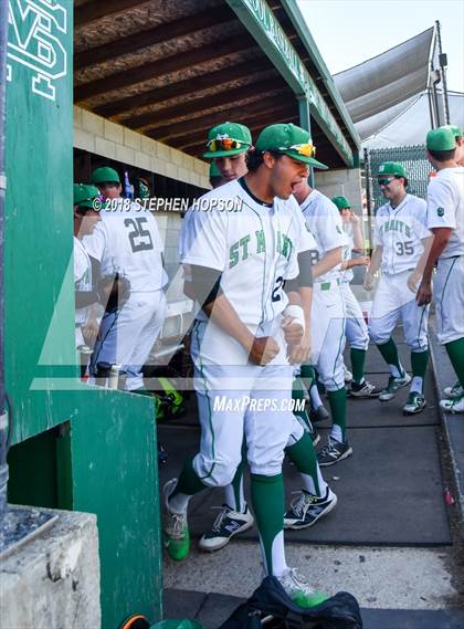 Thumbnail 2 in Chavez @ St. Mary's (CIF SJS D1 Round 1 Playoff) photogallery.