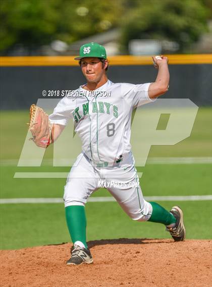 Thumbnail 3 in Chavez @ St. Mary's (CIF SJS D1 Round 1 Playoff) photogallery.