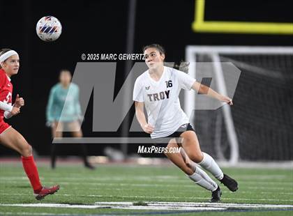 Thumbnail 1 in Troy vs. Mater Dei (CIF-SS Division 1 Final) photogallery.