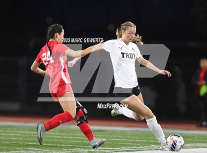 Thumbnail 1 in Troy vs. Mater Dei (CIF-SS Division 1 Final) photogallery.