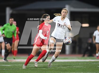 Thumbnail 1 in Troy vs. Mater Dei (CIF-SS Division 1 Final) photogallery.