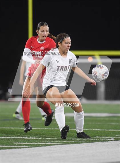Thumbnail 1 in Troy vs. Mater Dei (CIF-SS Division 1 Final) photogallery.