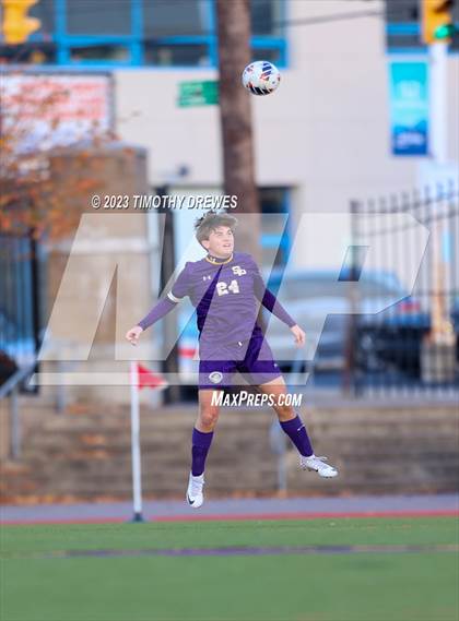 Thumbnail 3 in Dunmore @ Scranton Prep (PIAA District 2 Playoff) photogallery.