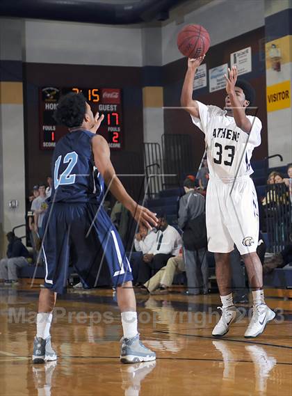 Thumbnail 2 in Athens vs. James Clemens (Columbia Classic) photogallery.