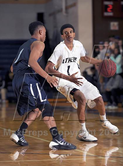 Thumbnail 2 in Athens vs. James Clemens (Columbia Classic) photogallery.