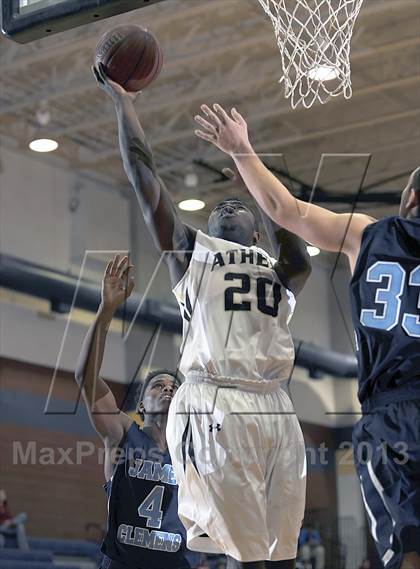 Thumbnail 1 in Athens vs. James Clemens (Columbia Classic) photogallery.