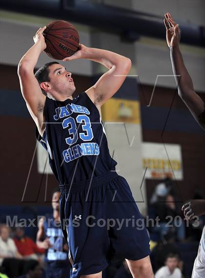 Thumbnail 2 in Athens vs. James Clemens (Columbia Classic) photogallery.