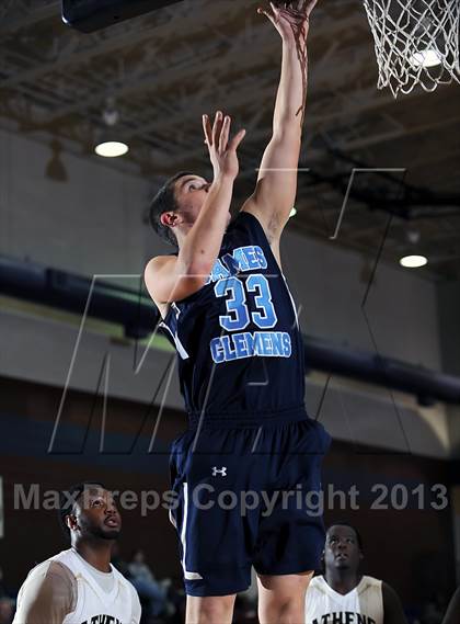 Thumbnail 3 in Athens vs. James Clemens (Columbia Classic) photogallery.