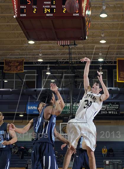 Thumbnail 3 in Athens vs. James Clemens (Columbia Classic) photogallery.