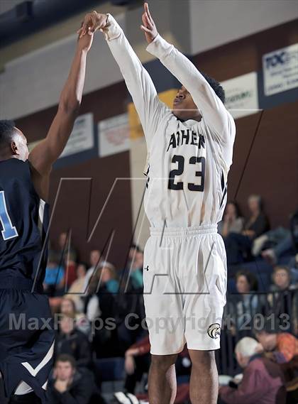 Thumbnail 2 in Athens vs. James Clemens (Columbia Classic) photogallery.