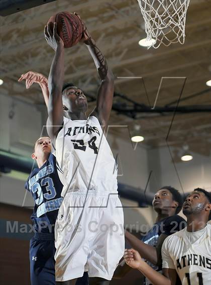 Thumbnail 2 in Athens vs. James Clemens (Columbia Classic) photogallery.