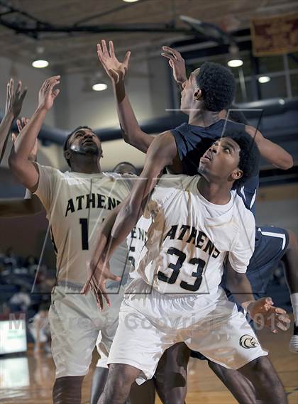 Thumbnail 1 in Athens vs. James Clemens (Columbia Classic) photogallery.