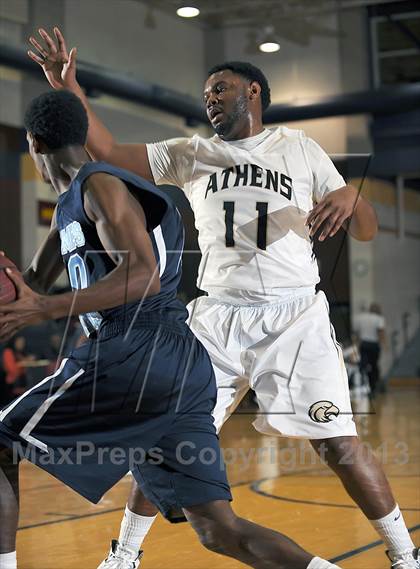 Thumbnail 2 in Athens vs. James Clemens (Columbia Classic) photogallery.