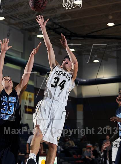 Thumbnail 2 in Athens vs. James Clemens (Columbia Classic) photogallery.