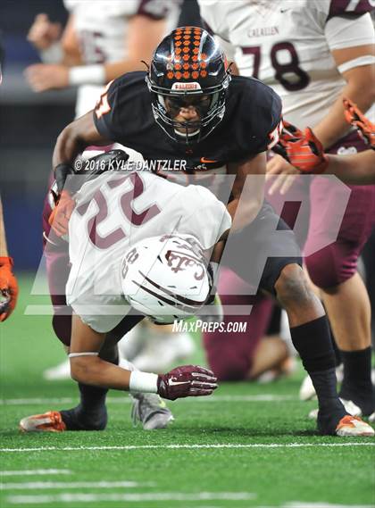Thumbnail 3 in Calallen vs. Aledo (UIL 5A Division 2 Final) photogallery.