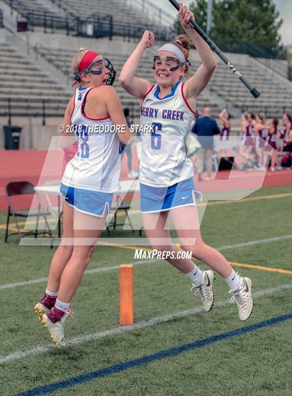 Thumbnail 3 in Cherry Creek vs. Cheyenne Mountain (CHSAA Round 2 Playoff) photogallery.