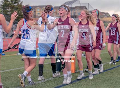 Thumbnail 3 in Cherry Creek vs. Cheyenne Mountain (CHSAA Round 2 Playoff) photogallery.