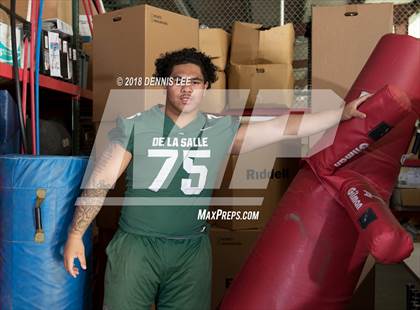 Thumbnail 2 in De La Salle (Preseason Early Contenders Photo Shoot)  photogallery.