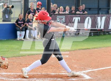 Thumbnail 3 in Tompkins vs Memorial (UIL Softball 6A Region 3 Area) photogallery.