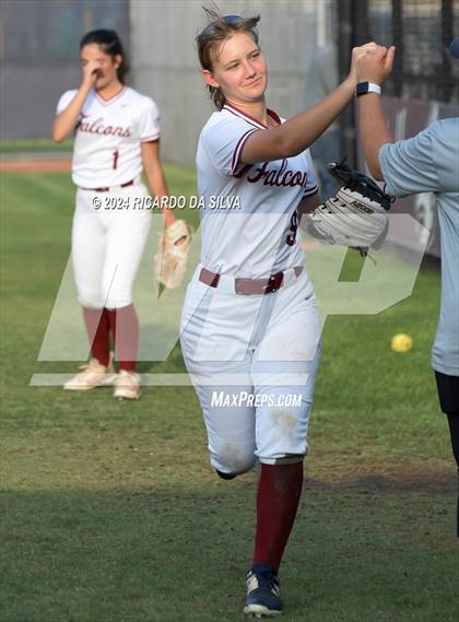 Thumbnail 3 in Tompkins vs Memorial (UIL Softball 6A Region 3 Area) photogallery.