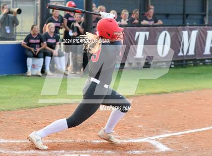 Thumbnail 1 in Tompkins vs Memorial (UIL Softball 6A Region 3 Area) photogallery.