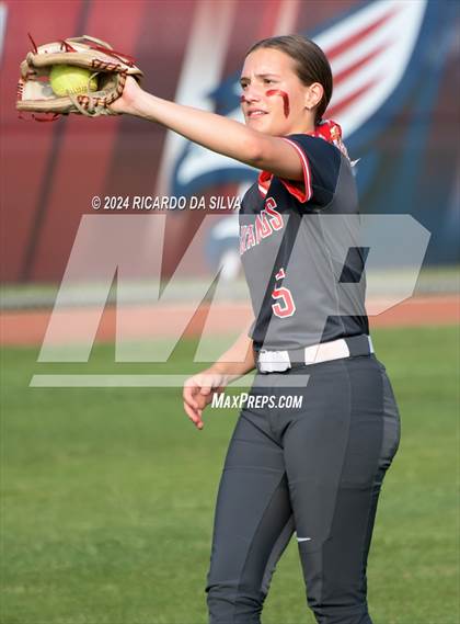 Thumbnail 2 in Tompkins vs Memorial (UIL Softball 6A Region 3 Area) photogallery.