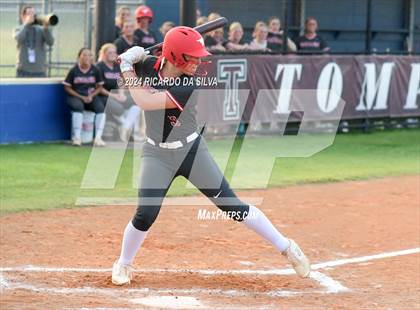 Thumbnail 2 in Tompkins vs Memorial (UIL Softball 6A Region 3 Area) photogallery.