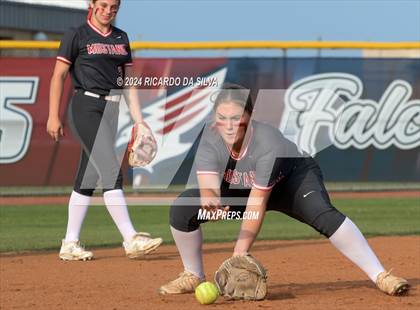 Thumbnail 1 in Tompkins vs Memorial (UIL Softball 6A Region 3 Area) photogallery.