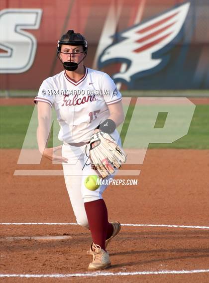 Thumbnail 3 in Tompkins vs Memorial (UIL Softball 6A Region 3 Area) photogallery.