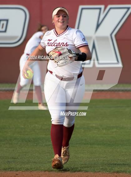 Thumbnail 2 in Tompkins vs Memorial (UIL Softball 6A Region 3 Area) photogallery.