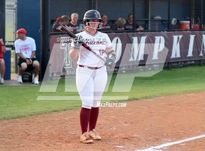 Thumbnail 2 in Tompkins vs Memorial (UIL Softball 6A Region 3 Area) photogallery.