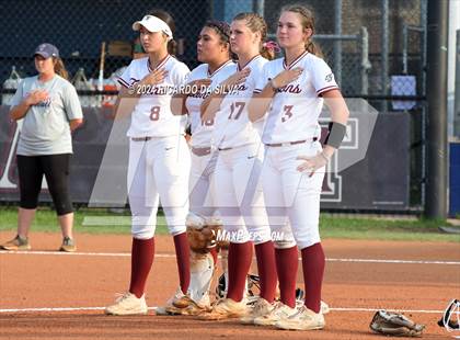 Thumbnail 1 in Tompkins vs Memorial (UIL Softball 6A Region 3 Area) photogallery.
