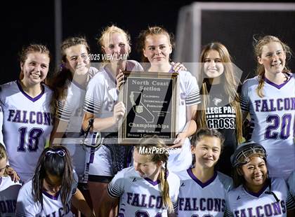 Thumbnail 3 in Piedmont vs. College Park (CIF NCS Division 2 Finals) photogallery.
