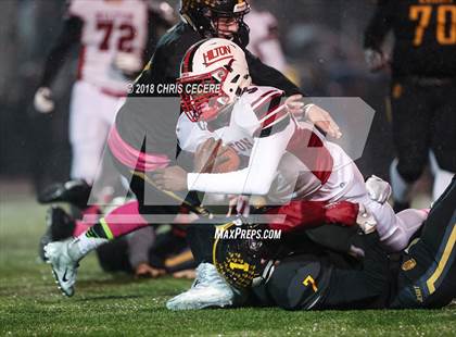 Thumbnail 2 in Hilton vs. McQuaid Jesuit (Section 5 Class AA Semifinal) photogallery.