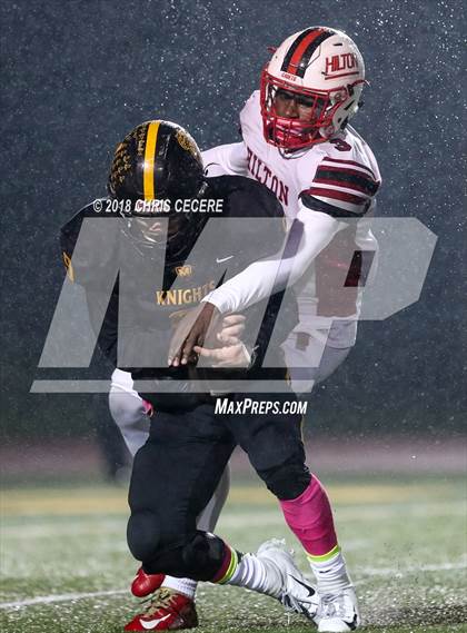 Thumbnail 1 in Hilton vs. McQuaid Jesuit (Section 5 Class AA Semifinal) photogallery.