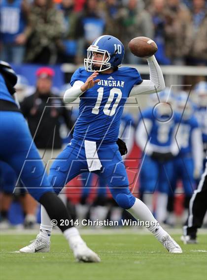 Thumbnail 3 in Bingham vs Riverton (UHSAA 5A Semifinal) photogallery.