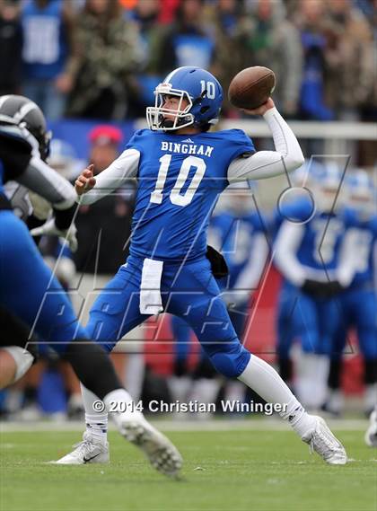 Thumbnail 1 in Bingham vs Riverton (UHSAA 5A Semifinal) photogallery.
