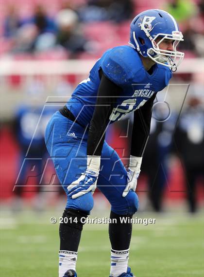 Thumbnail 1 in Bingham vs Riverton (UHSAA 5A Semifinal) photogallery.