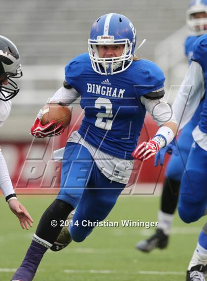 Thumbnail 2 in Bingham vs Riverton (UHSAA 5A Semifinal) photogallery.