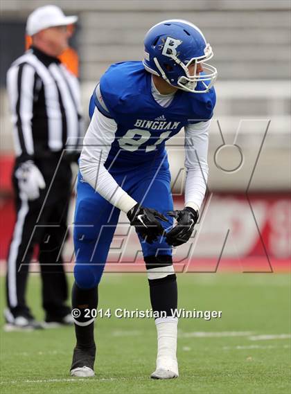 Thumbnail 2 in Bingham vs Riverton (UHSAA 5A Semifinal) photogallery.